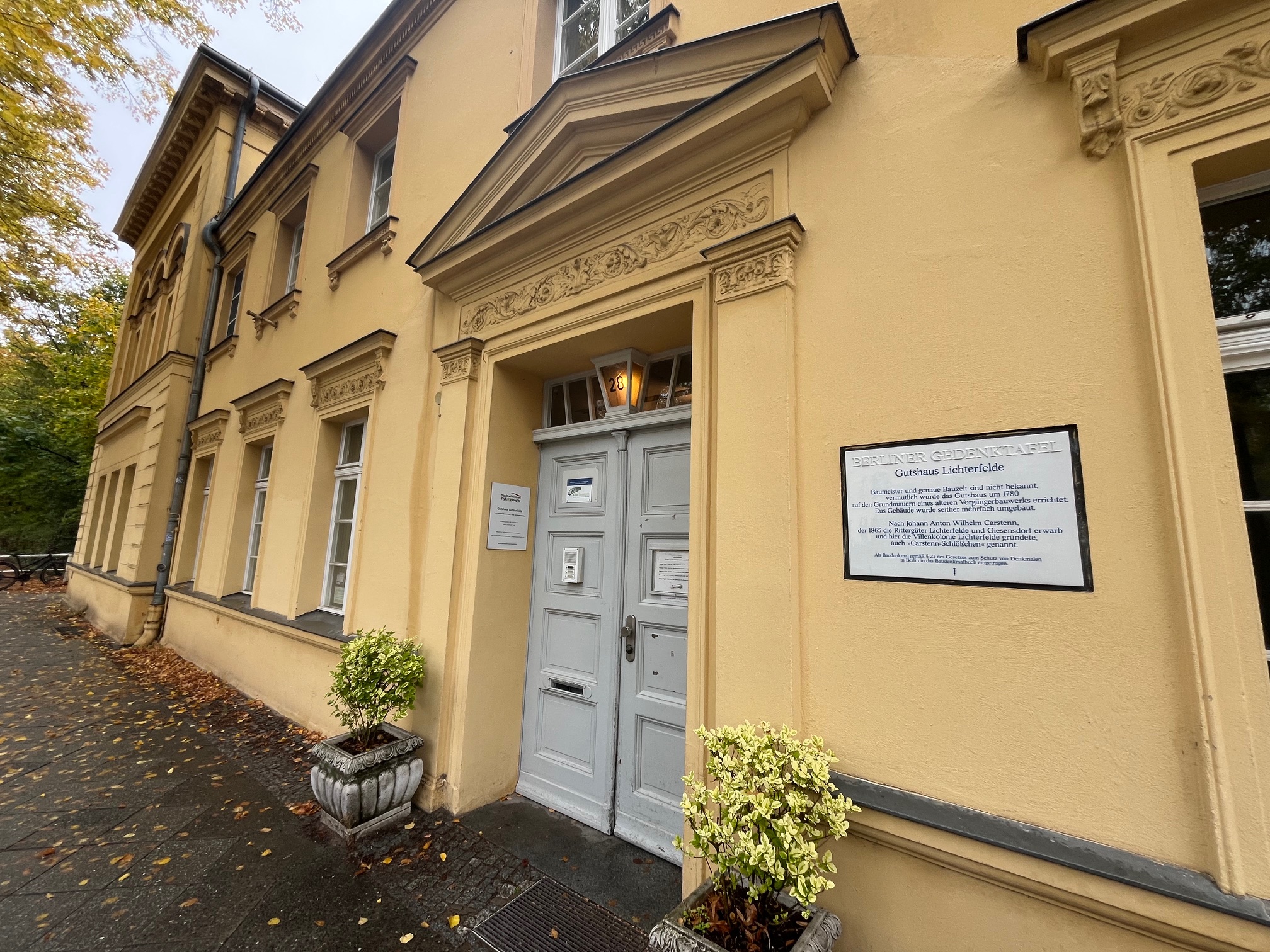 Gutshaus Lichterfelde - Stadtteilzentrum Steglitz